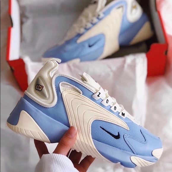 Nike Shoes - Nike Zoom 2k aluminium blue womens 8